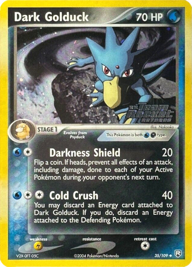 Dark Golduck (35/109) (Stamped) [EX: Team Rocket Returns] | Good Games Morley