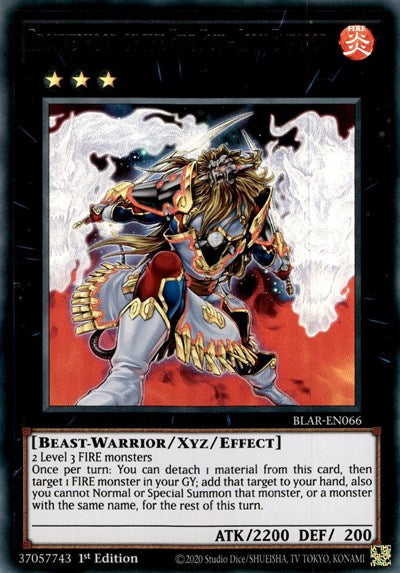Brotherhood of the Fire Fist - Lion Emperor [BLAR-EN066] Ultra Rare | Good Games Morley