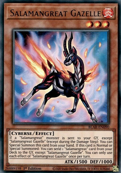 Salamangreat Gazelle [BLAR-EN090] Ultra Rare | Good Games Morley