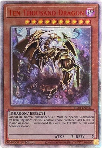 Ten Thousand Dragon [BLAR-EN10K] 10000 Secret Rare | Good Games Morley