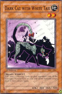 Dark Cat with White Tail [MFC-083] Common | Good Games Morley