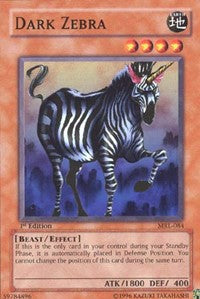 Dark Zebra [MRL-084] Common | Good Games Morley