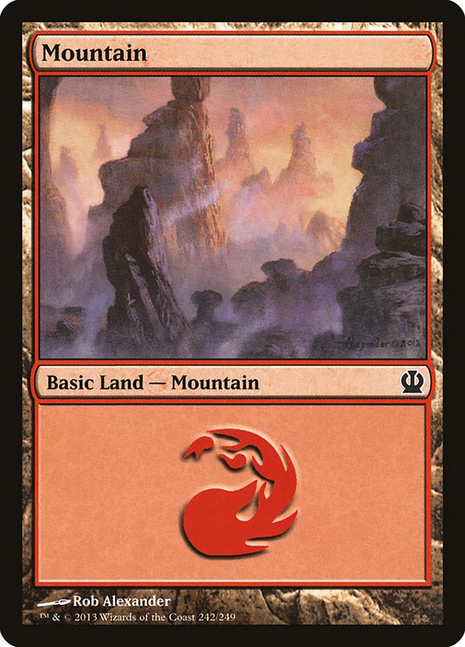 Mountain (242) [Theros] | Good Games Morley