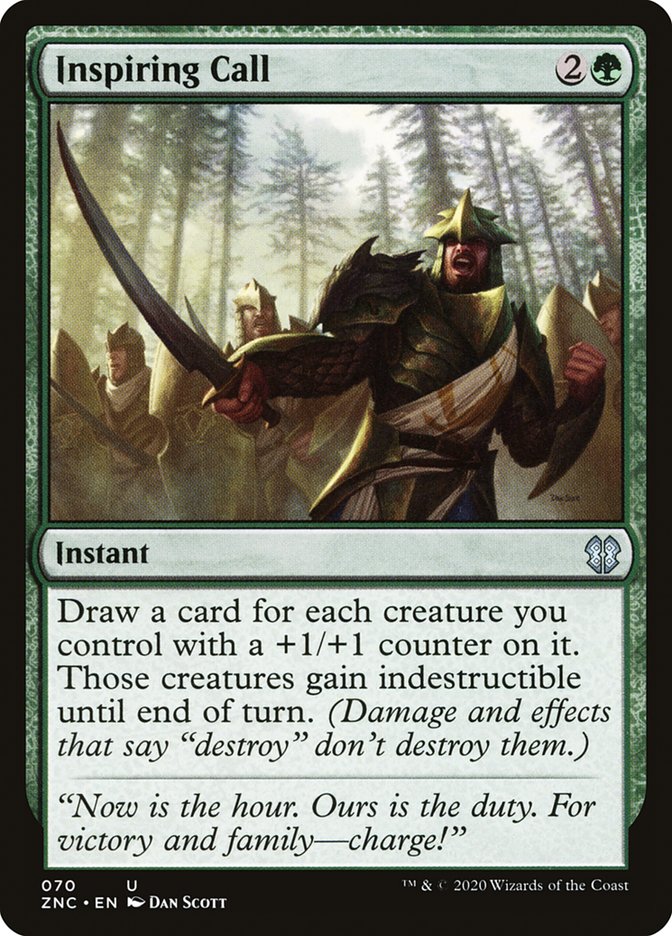 Inspiring Call [Zendikar Rising Commander] | Good Games Morley