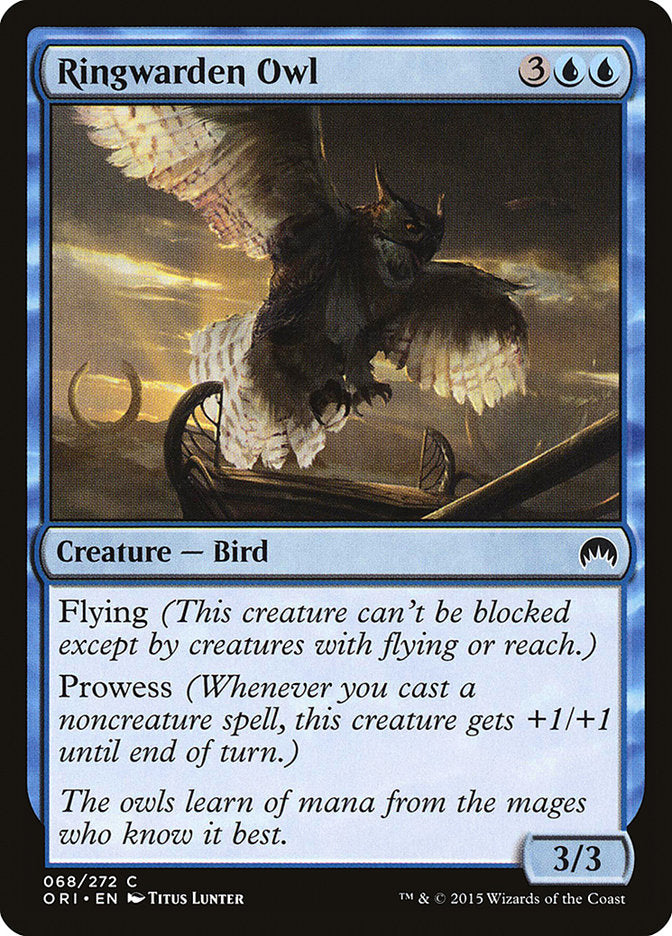 Ringwarden Owl [Magic Origins] | Good Games Morley