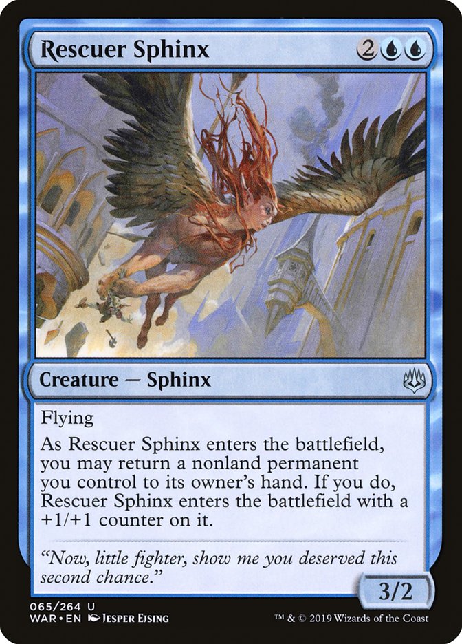 Rescuer Sphinx [War of the Spark] | Good Games Morley