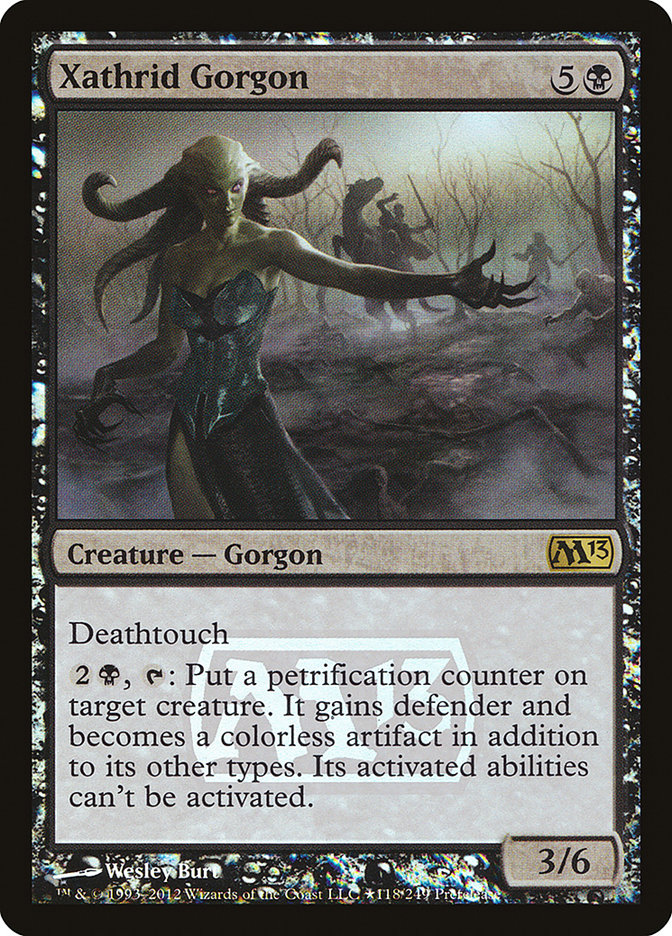 Xathrid Gorgon [Magic 2013 Prerelease Promos] | Good Games Morley