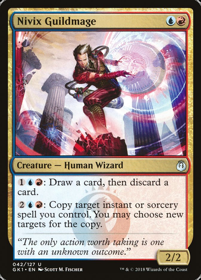 Nivix Guildmage [Guilds of Ravnica Guild Kit] | Good Games Morley