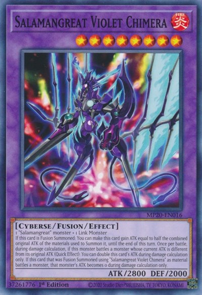 Salamangreat Violet Chimera [MP20-EN016] Common | Good Games Morley