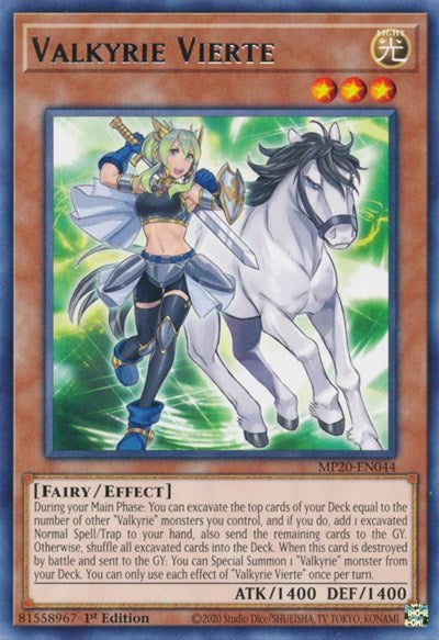 Valkyrie Vierte [MP20-EN044] Rare | Good Games Morley