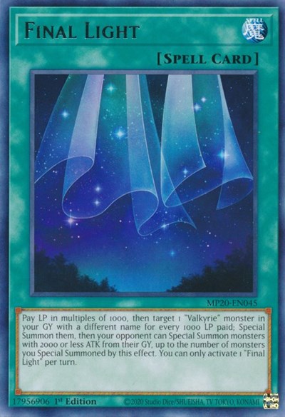 Final Light [MP20-EN045] Rare | Good Games Morley