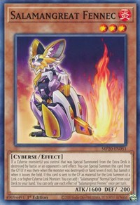 Salamangreat Fennec [MP20-EN051] Common | Good Games Morley