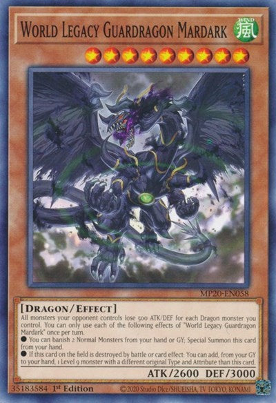 World Legacy Guardragon Mardark [MP20-EN058] Common | Good Games Morley