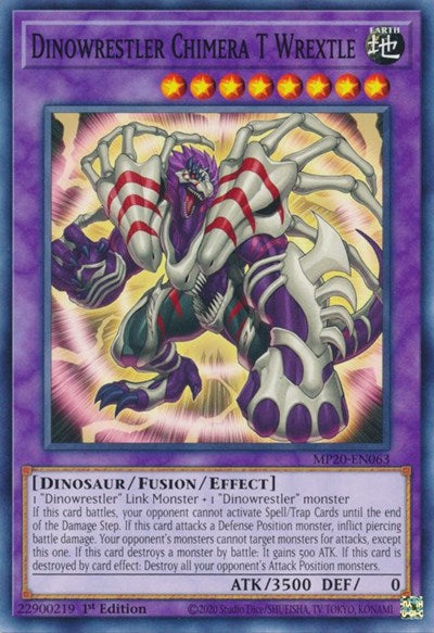 Dinowrestler Chimera T Wrextle [MP20-EN063] Common | Good Games Morley