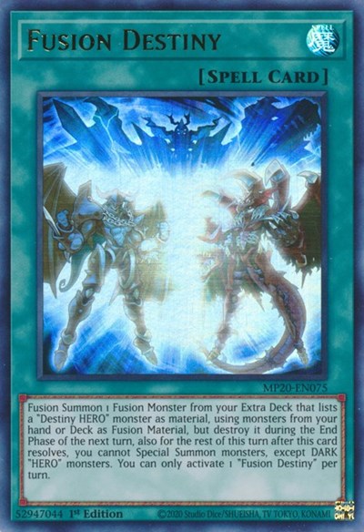 Fusion Destiny [MP20-EN075] Ultra Rare | Good Games Morley