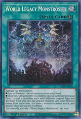 World Legacy Monstrosity [MP20-EN076] Prismatic Secret Rare | Good Games Morley