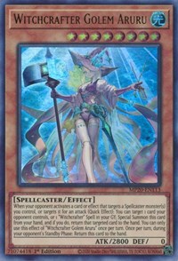 Witchcrafter Golem Aruru [MP20-EN113] Ultra Rare | Good Games Morley