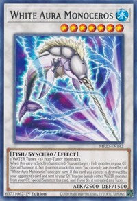 White Aura Monoceros [MP20-EN142] Rare | Good Games Morley
