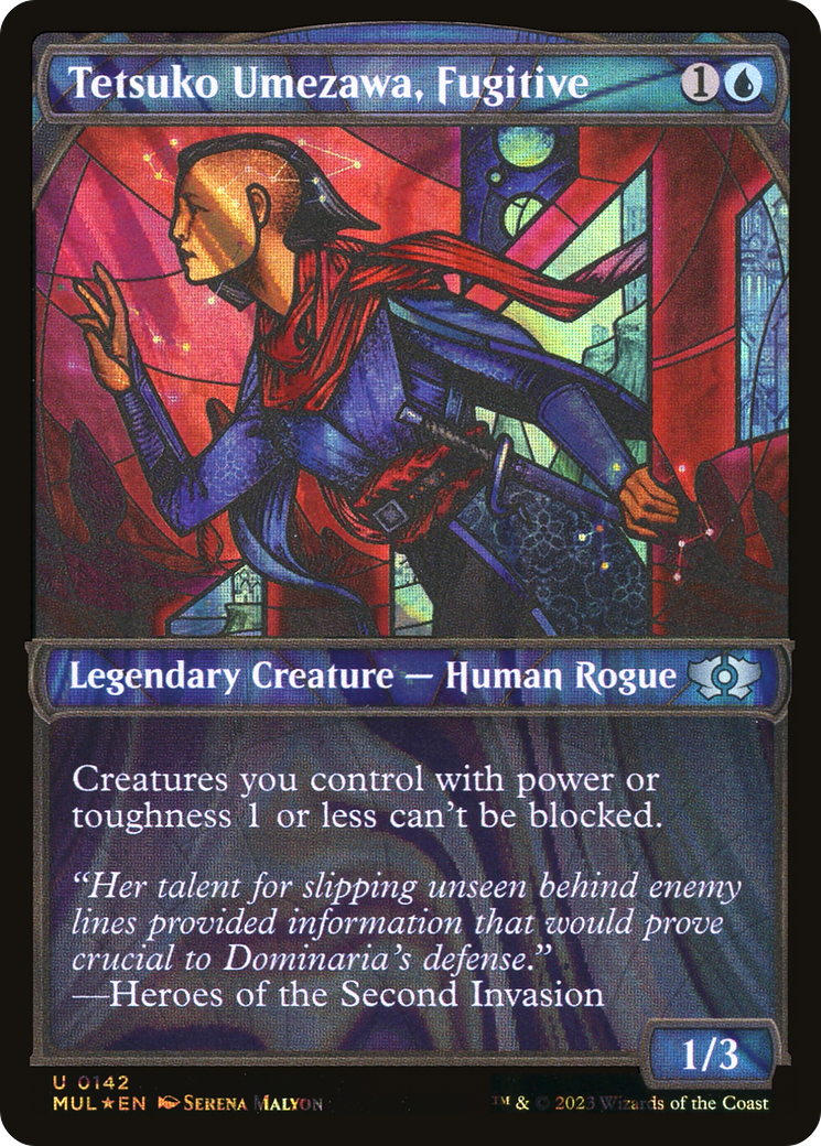 Tetsuko Umezawa, Fugitive (Halo Foil) [Multiverse Legends] | Good Games Morley