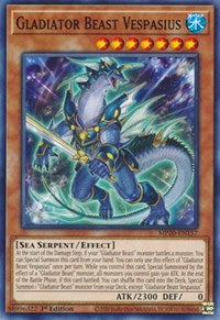 Gladiator Beast Vespasius [MP20-EN157] Common | Good Games Morley