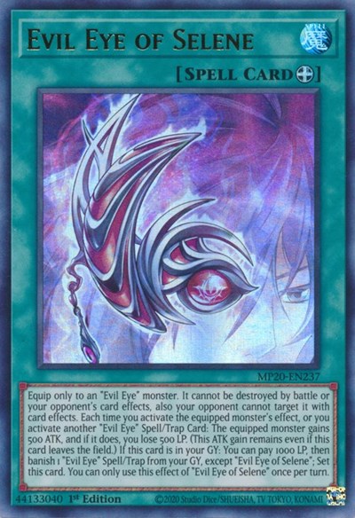 Evil Eye of Selene [MP20-EN237] Ultra Rare | Good Games Morley
