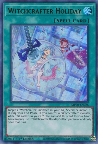 Witchcrafter Holiday [MP20-EN226] Ultra Rare | Good Games Morley
