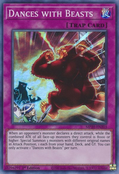 Dances with Beasts [MP20-EN203] Super Rare | Good Games Morley