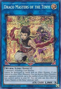 Draco Masters of the Tenyi [MP20-EN205] Prismatic Secret Rare | Good Games Morley