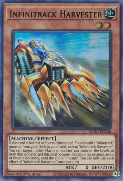Infinitrack Harvester [MP20-EN206] Ultra Rare | Good Games Morley
