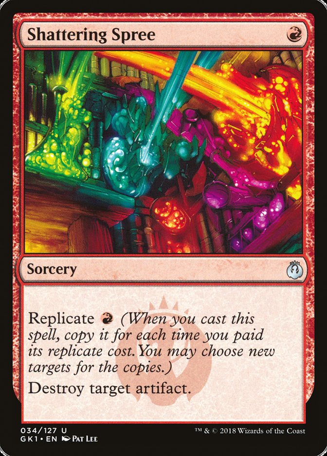 Shattering Spree [Guilds of Ravnica Guild Kit] | Good Games Morley