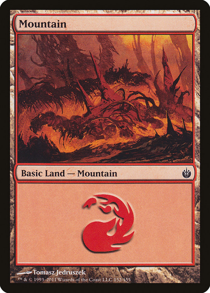 Mountain (152) [Mirrodin Besieged] | Good Games Morley