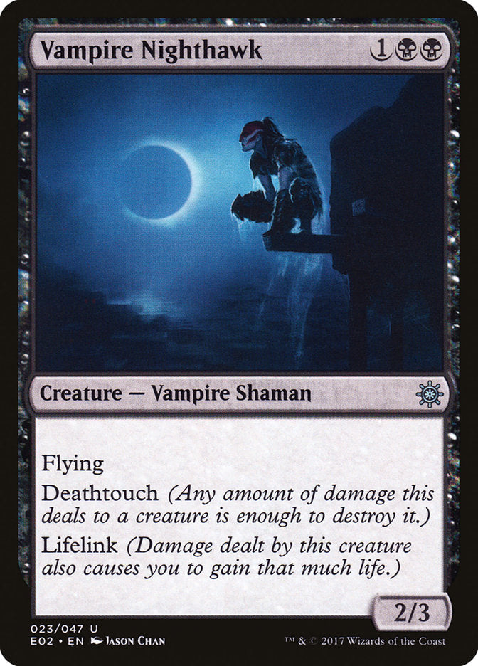 Vampire Nighthawk [Explorers of Ixalan] | Good Games Morley