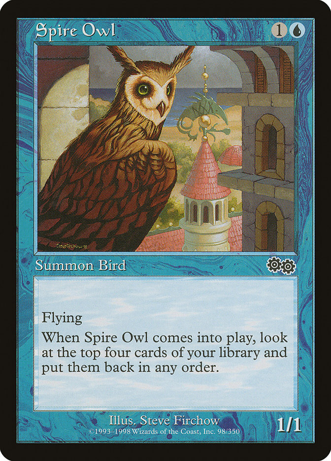 Spire Owl [Urza's Saga] | Good Games Morley