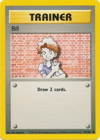 Bill (91/102) [Base Set Unlimited] | Good Games Morley