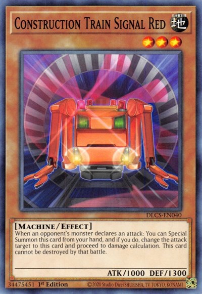 Construction Train Signal Red [DLCS-EN040] Common | Good Games Morley