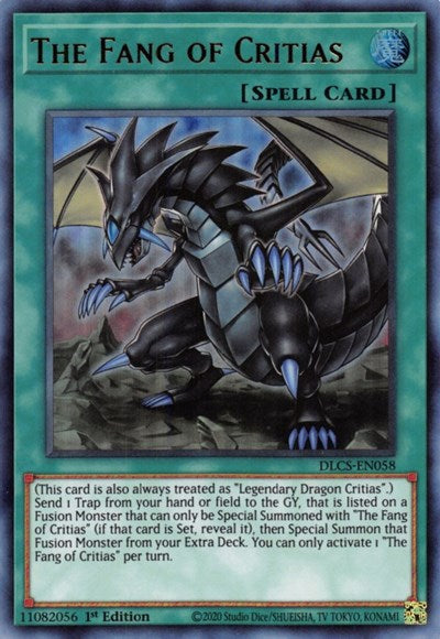 The Fang of Critias [DLCS-EN058] Ultra Rare | Good Games Morley