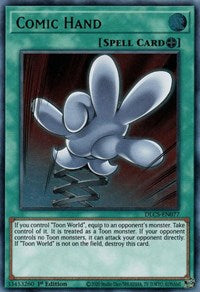 Comic Hand [DLCS-EN077] Ultra Rare | Good Games Morley