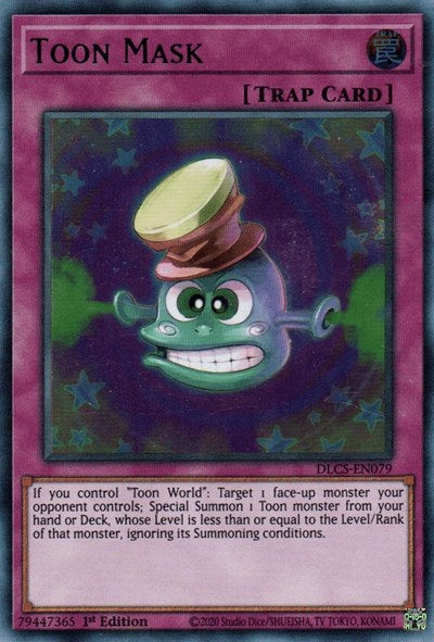Toon Mask [DLCS-EN079] Ultra Rare | Good Games Morley
