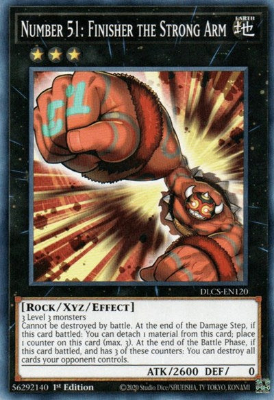 Number 51: Finisher the Strong Arm [DLCS-EN120] Common | Good Games Morley