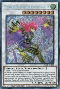Cyber Slash Harpie Lady [DLCS-EN148] Secret Rare | Good Games Morley