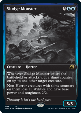 Sludge Monster [Innistrad: Double Feature] | Good Games Morley