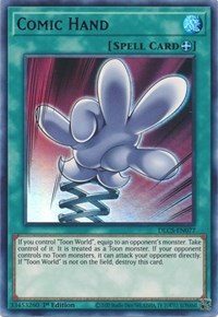 Comic Hand (Purple) [DLCS-EN077] Ultra Rare | Good Games Morley
