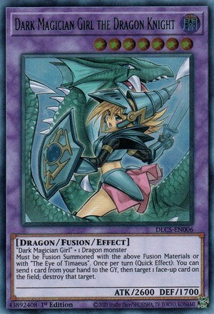 Dark Magician Girl the Dragon Knight (Alternate Art) [DLCS-EN006] Ultra Rare | Good Games Morley