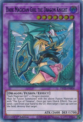 Dark Magician Girl the Dragon Knight (Alternate Art) (Blue) [DLCS-EN006] Ultra Rare | Good Games Morley