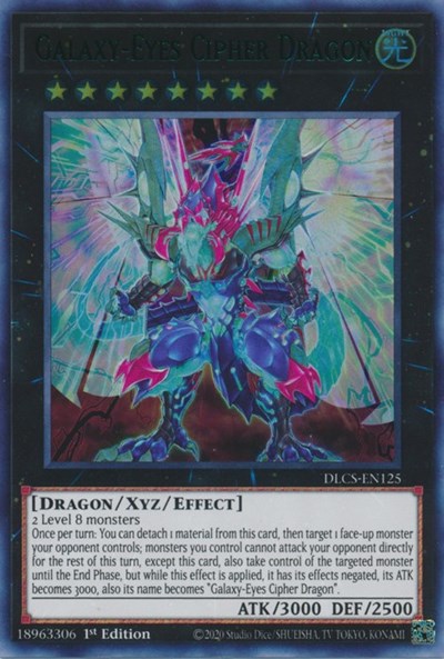 Galaxy-Eyes Cipher Dragon (Green) [DLCS-EN125] Ultra Rare | Good Games Morley