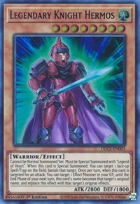 Legendary Knight Hermos (Blue) [DLCS-EN003] Ultra Rare | Good Games Morley
