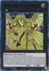 Number 100: Numeron Dragon (Green) [DLCS-EN117] Ultra Rare | Good Games Morley