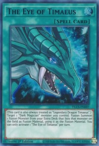 The Eye of Timaeus (Blue) [DLCS-EN007] Ultra Rare | Good Games Morley