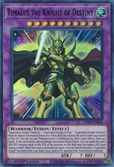 Timaeus the Knight of Destiny (Green) [DLCS-EN054] Ultra Rare | Good Games Morley