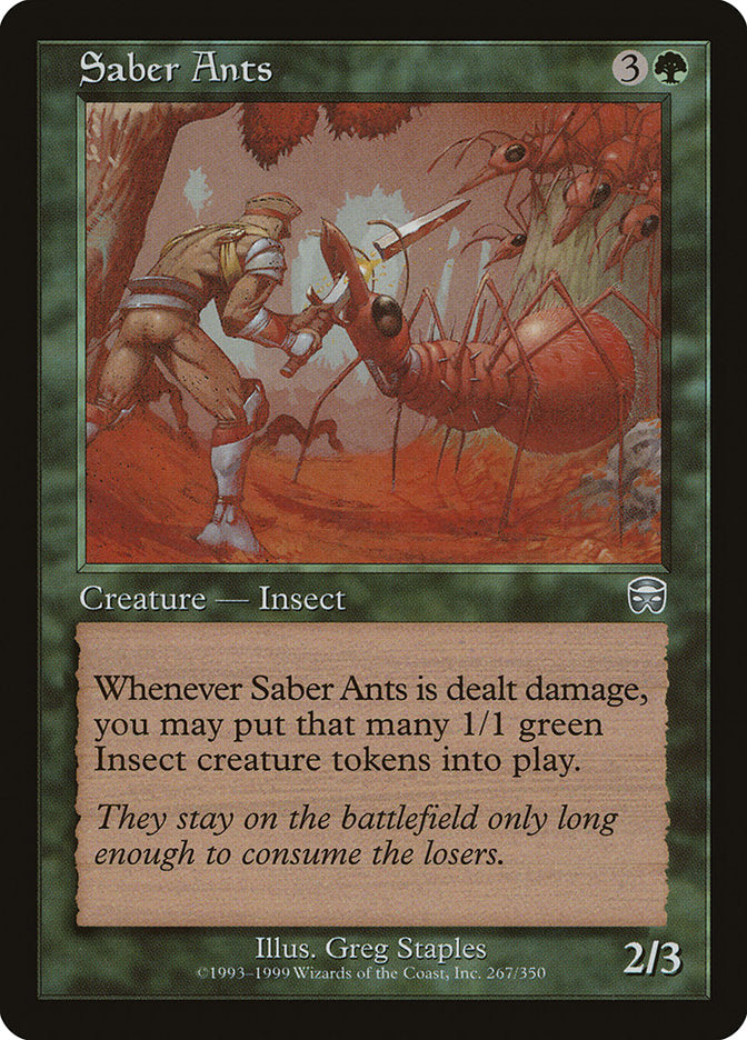 Saber Ants [Mercadian Masques] | Good Games Morley